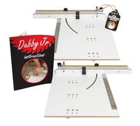 Peachtree Woodworking Supply Dubby Jr. Cut-Off Crosscut Sled (Left & Right Side) Table Saw Jig, Quickly Cut Precise Accurate Miters, Table Saw Sled Kit, Angle Crosscut Sled for Table Saw