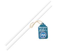 Peachtree Woodworking Supply UHMW Precision Milled Bar 3/4" X 3/8" X 36" for Jigs, Fixtures or Miter Slots (Size 3/4" x 3/8"). Slides with Ease, for Table Saws, Router Table & Bandsaws (2 UHMW Bars)