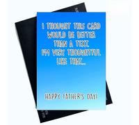 Peachy Antics Funny Father’s Day Card A5 Humorous Dad Card Joke Gift for Dad from Son Daughter Novelty Father’s Day Card for Him Unique Greeting Card Gift Idea SP300