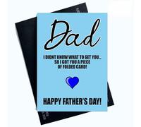 Peachy Antics Funny Father’s Day Card A5 Humorous Dad Card Joke Gift for Dad from Son Daughter Novelty Father’s Day Card for Him Unique Greeting Card Gift Idea SP302