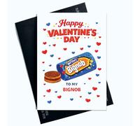 Peachy Antics Funny Valentine's Day Card Mcfities Funny Joke Card For Him For Boyfriend A5 Size Happy Valentine's Day Mcfities Card Joke Gift For Boyfriend funny Greeting Card SP404