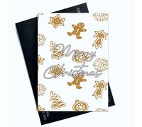 Peachy Antics Merry Christmas Card Ideal for Friends and Family Christmas Greeting Card Festive Greeting SP131