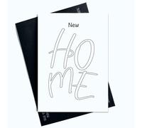Peachy Antics New Home Card Congratulations New Home Card For Son For Daughter For Men - Women Simple Card Design AP155