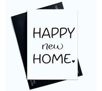 Peachy Antics New Home Card Congratulations New Home Card For Son For Daughter For Men - Women Simple Card Design AP156