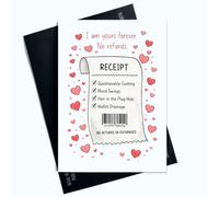 Peachy Antics Valentine's Day Card I'm All yours No Refunds Funny Joke Card Forever Funny Joke Valentine's Card For Him For Her Funny Card Gift For Him Gift For Her A5 SP411