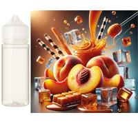 Peachy Caramel Twist - Peach Caramel Ice Flavor Concentrate - Vegan - Sasami - 100ml