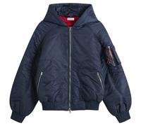 Peachy Den Women's The Penny Flight Jacket Navy