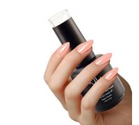 (Peachy Keen) Gel Nail Polish Soak Off UV LED 15ml Quick Drying Nail Varnish Long lasting Professional Gel Nail Polish