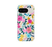 Peachy Life for GG 10 Case, Cute Flower Style Lovely Floral Design Transparent Soft TPU Protective Clear Case 6.3 inch (Various Pink Flowers, GP 10 Pro)