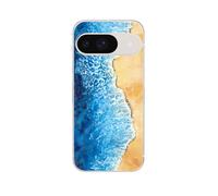 Peachy Life for Google Pixel 10 Pro XL Case, Island Beach Pattern Ocean Landscape Nature Scenic Design Soft TPU Protective Case 6.3 inch (Island Beach)