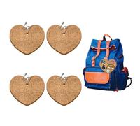 peacoblue 4Pcs Heart Enamel Pin Holder Display Board Collection,Big Bag Charm Keychains Backpack 10.9cm x 9.9cm, Pins Display Frame Organizer Storage to Show Unique Styles for Student, Male, Female