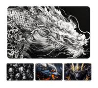 Peacoblue Bank Card Sticker 16pcs Darkness Credit Debit Card Custom Skin Cover Protector, 4 Styles Waterproof Scratch-Proof and Attractive Decal for Most Popular EBT Transportation Key Card