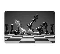 Peacoblue Bank Card Sticker Black and White Chess Credit Debit Card Custom Skin Cover Protector, 4 Styles Scratch-Proof Attractive Decal for Most Popular EBT Transportation Key Card