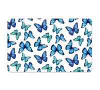 Peacoblue Bank Card Sticker Butterfly Credit Debit Card Custom Skin Cover Protector, 4 Styles Waterproof Scratch-Proof and Attractive Decal for Most Popular EBT Transportation Key Card