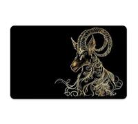 Peacoblue Bank Card Sticker Capricorn Credit Debit Card Custom Skin Cover Protector, 4 Styles Waterproof Scratch-Proof and Attractive Decal for Most Popular EBT Transportation Key Card