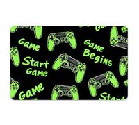 Peacoblue Bank Card Sticker Colorful Game Console Credit Debit Card Custom Skin Cover Protector, 4 Styles Waterproof Scratch-Proof and Aesthetic Decal for Most Popular EBT Transportation Key Card