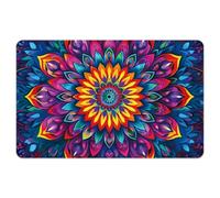 Peacoblue Bank Card Sticker Colorful Mandala Patterns Credit Debit Card Custom Skin Cover Protector, 4 Styles Scratch-Proof and Attractive Decal for Most Popular EBT Transportation Key Card