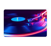 Peacoblue Bank Card Sticker Colorful Record Credit Debit Card Custom Skin Cover Protector, 4 Styles Scratch-Proof Attractive Decal for Most Popular EBT Transportation Key Card