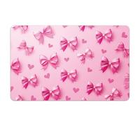 Peacoblue Bank Card Sticker Credit Debit Card Custom Skin Cover Protector Pink Bows, 4 Styles Waterproof Scratch-Proof and Attractive Decal for Most Popular EBT Transportation Key Card
