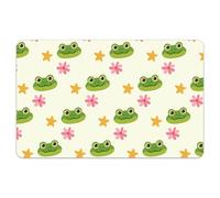 Peacoblue Bank Card Sticker Cute Frogs Credit Debit Card Custom Skin Cover Protector, 4 Styles Waterproof Scratch-Proof and Aesthetic Decal for Most Popular EBT Transportation Key Card