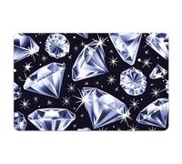Peacoblue Bank Card Sticker Diamonds Credit Debit Card Custom Skin Cover Protector, 4 Styles Waterproof Scratch-Proof and Attractive Decal for Most Popular EBT Transportation Key Card