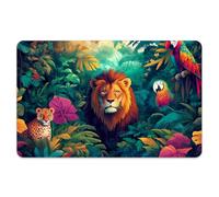 Peacoblue Bank Card Sticker Jungle Beast Credit Debit Card Custom Skin Cover Protector, 4 Styles Scratch-Proof Attractive Decal for Most Popular EBT Transportation Key Card