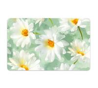Peacoblue Bank Card Sticker Nature Daisy Credit Debit Card Custom Skin Cover Protector, 4 Styles Waterproof Scratch-Proof and Attractive Decal for Most Popular EBT Transportation Key Card