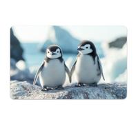 Peacoblue Bank Card Sticker Penguin Credit Debit Card Custom Skin Cover Protector, 4 Styles Scratch-Proof Attractive Decal for Most Popular EBT Transportation Key Card
