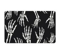 Peacoblue Bank Card Sticker Skull Hands Credit Debit Card Custom Skin Cover Protector, 4 Styles Waterproof Scratch-Proof and Attractive Decal for Most Popular EBT Transportation Key Card