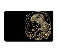 Peacoblue Bank Card Sticker Virgo Credit Debit Card Custom Skin Cover Protector, 4 Styles Scratch-Proof Attractive Decal for Most Popular EBT Transportation Key Card