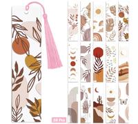 Peacoblue Bohemian Minimalism Bookmark Wraps, UV DTF Transfer 30PCS