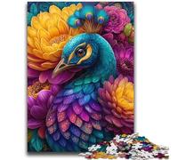 Peacock 2000 Piece Jigsaw Puzzle for Adults And Teenagers,for Educational Game Challenge Toy for Is Ideal As A Gift for The Whole Family (70X100cm)