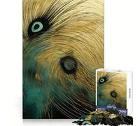 Peacock Abstract Gold 1000 Pieces Jigsaws Adults Puzzles Gifts Memory Upgrade Leisure Time Sharp Cut Wall Art Decor (38x26cm)