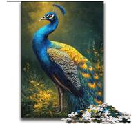 Peacock Art 2000 Piece Jigsaw Puzzle for Adults Teens, Challenging Game Toys Every Piece Is Unique - Challenging Family Fun Game (70x100cm)