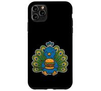 Peacock Burger Pride Cartoon Case for iPhone 11 Pro Max