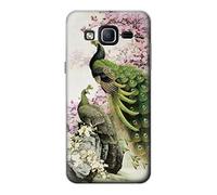 Peacock Chinese Brush Painting Case Cover For Samsung Galaxy On5