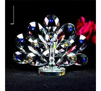 PEACOCK CRYSTAL ORNAMENTS CRYSTOCRAFT BEAUTIFUL MULTY COLOURS HOME DECORS NEW_UK