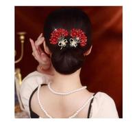 Peacock Display Angel Wings Elegant Hair Bun Maker, Bun Makers For Women's Hair, Style Elegant Lazy Hair Curler, French Twist Bun Hairstyle Shaper (C)
