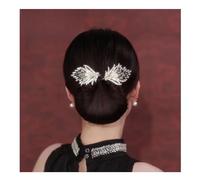Peacock Display Angel Wings Elegant Hair Bun Maker, Bun Makers For Women's Hair, Style Elegant Lazy Hair Curler, French Twist Bun Hairstyle Shaper (G)