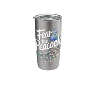 Peacock Fear The Peacock Stainless Steel Insulated Tumbler