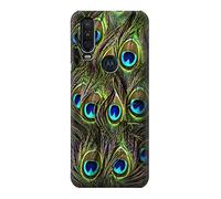 Peacock Feather Case Cover For Motorola One Action (Moto P40 Power)
