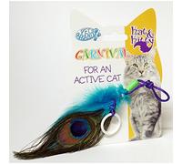 Peacock Feather Cat Toy