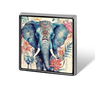 Peacock Feathers Elephant Button Pin Classic Cute Heart Shape Brooch Exquisite Fashionable Badge Elegant Lapel Pin Personalized Pins Button for Clothing Backpack Hat Jackets Decorate