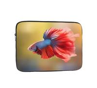 Peacock Fish Laptop Sleeve Case 12 Inch Suitable for Notebook Computer Tablet Traveling Carrying Simple Case