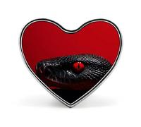 Peacock Floral Lapel Pin, Metal Heart Lapel Pins, Fashion Badge for Shirts, Jackets, Hats, Love form, Aluminum, no gemstone