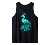 Peacock Graffiti Urban Art Design Tank Top