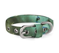 Peacock in Forest Dog Collar, Soft Comfortable Pet Collar for Small & Medium Dogs, Adjustable Durable Cat Collars for Puppies