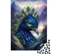 Peacock Mythical Land 1000 Pieces Puzzles for Adults & Teenager Teenager Man Woman Gift 1000pcs (38x26cm)