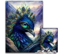 Peacock Mythical Land Jigsaw Puzzles for Adults 1000 Puzzles for Adults for Teenagers & Teens, Ideal Birthday 50x75CM/19.68x29.52inch