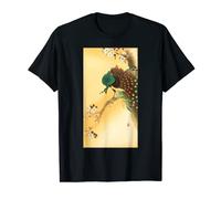 Peacock on a cherry blossom tree 1900 Ohara Koson T-Shirt